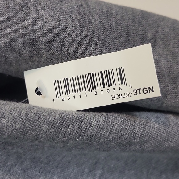 AMAZON ESSENTIALS Gray Lightweight French Terry Full-Zip Hooded Sweatshirt - Picture 4 of 11